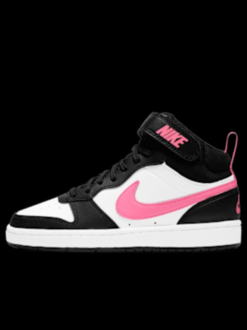 EUC Nike MID Court BOROUGH HIGH TOP SNEAKERS BASKETBALL SHOES